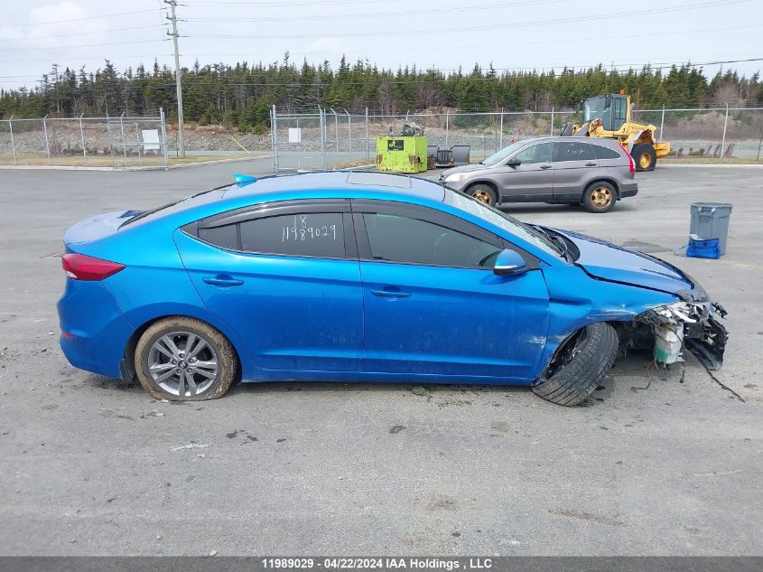 2018 Hyundai Elantra Gl Se VIN: KMHD84LF1JU692180 Lot: 11989029