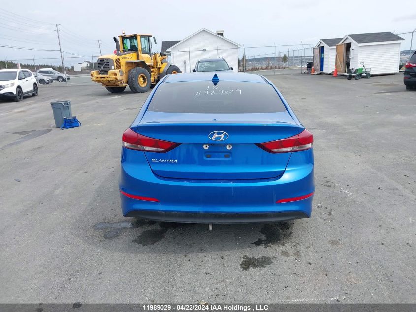 2018 Hyundai Elantra Gl Se VIN: KMHD84LF1JU692180 Lot: 11989029