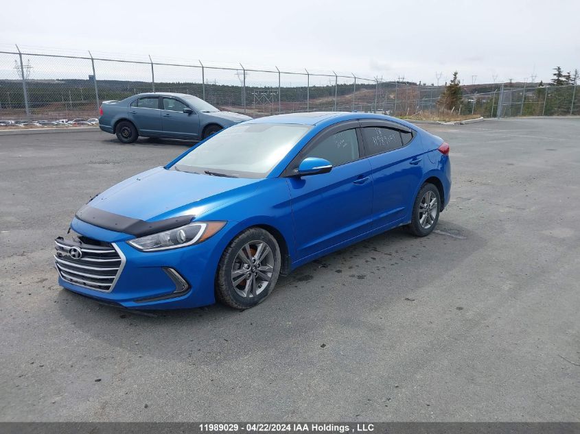 2018 Hyundai Elantra Gl Se VIN: KMHD84LF1JU692180 Lot: 11989029