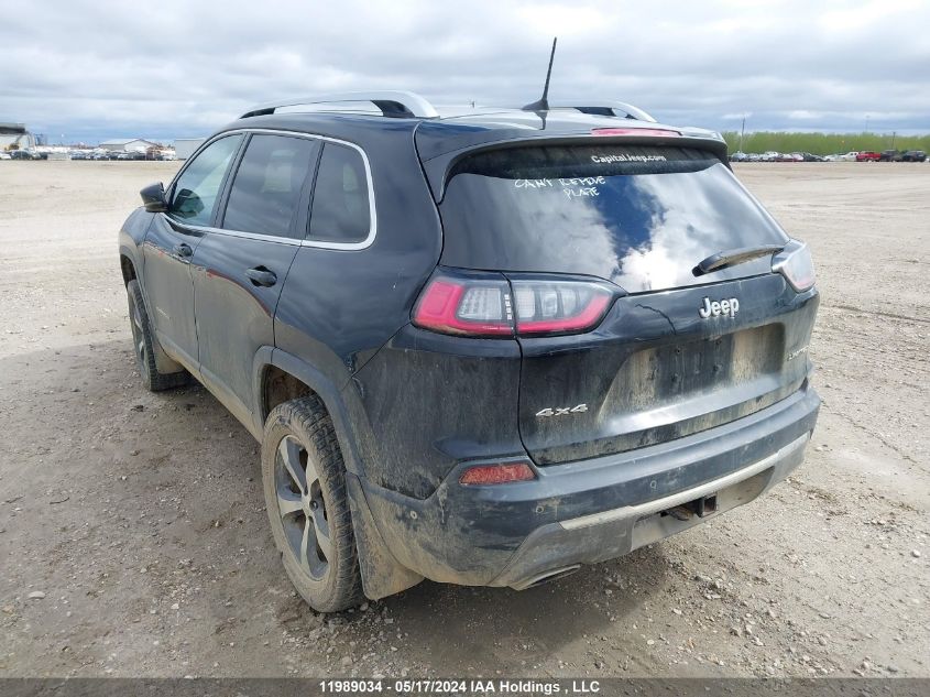 2019 Jeep Cherokee Limited VIN: 1C4PJMDN2KD234211 Lot: 11989034