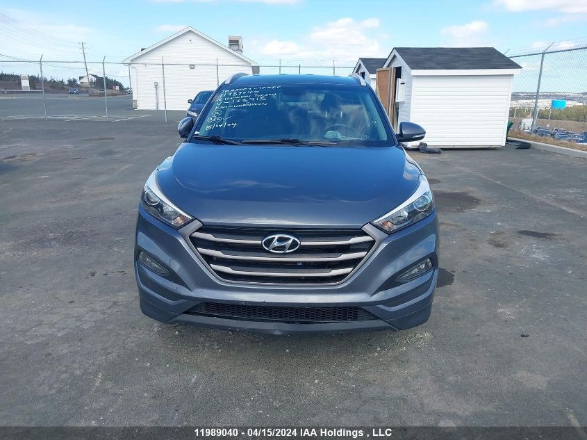 2016 Hyundai Tucson Limited/Sport And Eco/Se VIN: KM8J3CA49GU165915 Lot: 11989040