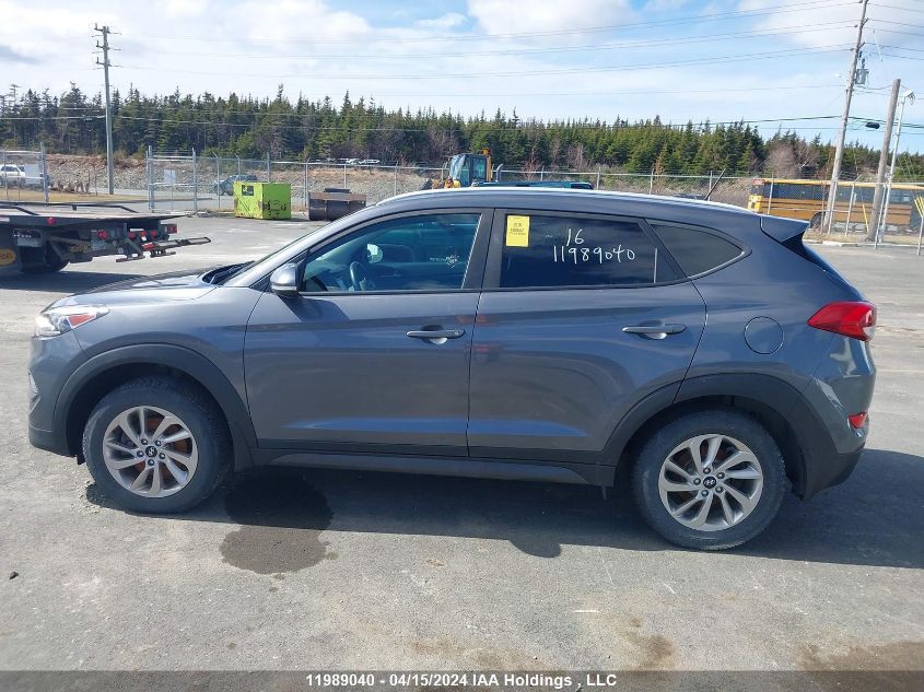 2016 Hyundai Tucson Limited/Sport And Eco/Se VIN: KM8J3CA49GU165915 Lot: 11989040