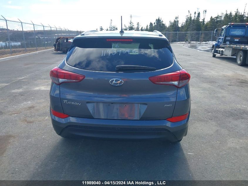 2016 Hyundai Tucson Limited/Sport And Eco/Se VIN: KM8J3CA49GU165915 Lot: 11989040