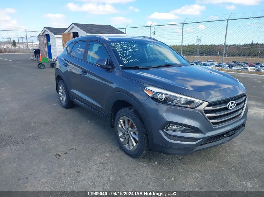 2016 Hyundai Tucson Limited/Sport And Eco/Se VIN: KM8J3CA49GU165915 Lot: 11989040