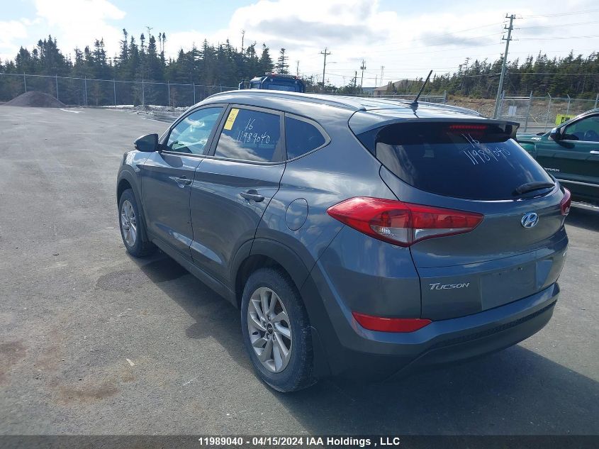 2016 Hyundai Tucson Limited/Sport And Eco/Se VIN: KM8J3CA49GU165915 Lot: 11989040