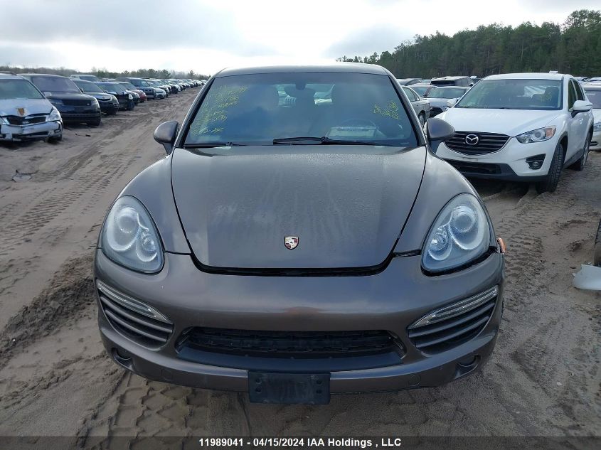 2013 Porsche Cayenne VIN: WP1AF2A25DLA33786 Lot: 11989041