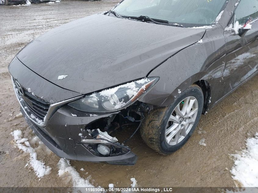 2014 Mazda Mazda3 VIN: 3MZBM1V71EM104992 Lot: 11989045