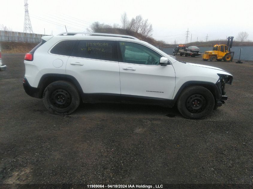 2016 Jeep Cherokee Limited VIN: 1C4PJLDSXGW167742 Lot: 11989064