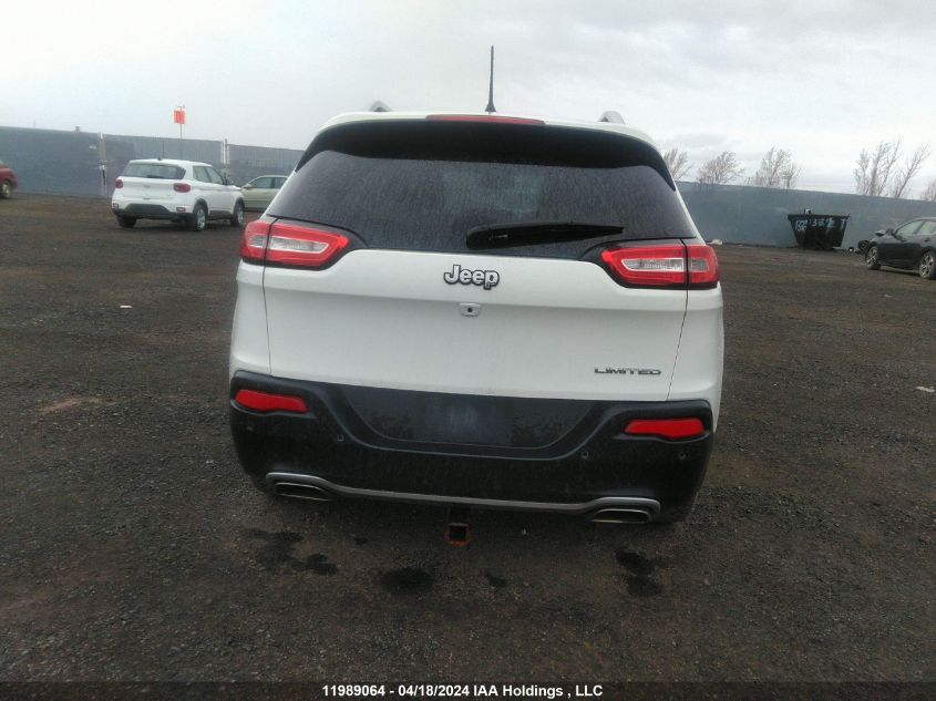 2016 Jeep Cherokee Limited VIN: 1C4PJLDSXGW167742 Lot: 11989064