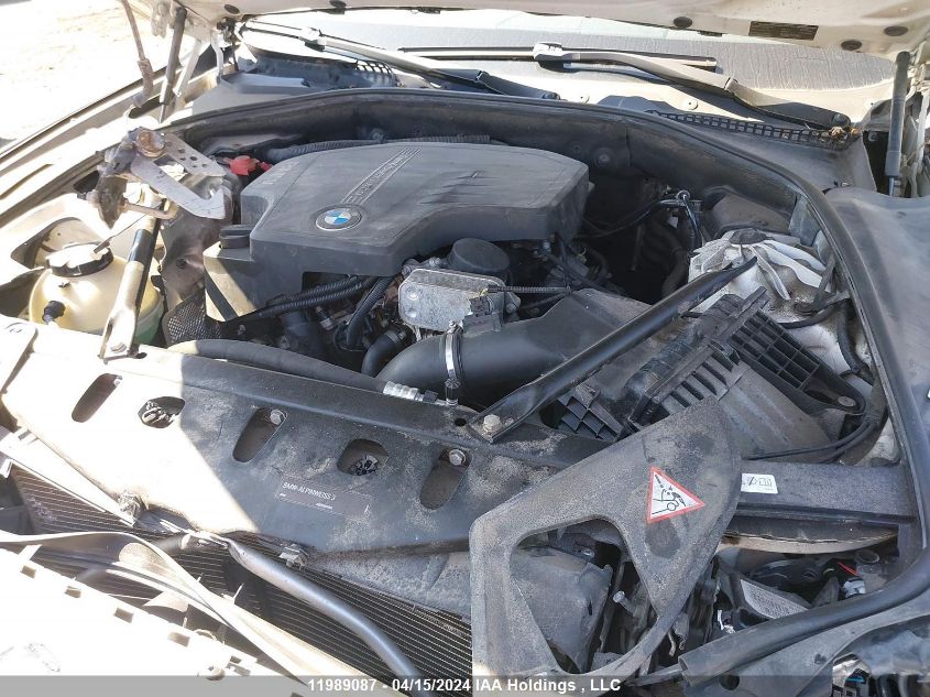 2013 BMW 5 Series 528I xDrive VIN: WBAXH5C55DDW14386 Lot: 11989087