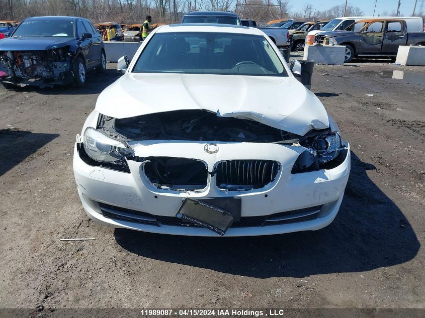 2013 BMW 5 Series 528I xDrive VIN: WBAXH5C55DDW14386 Lot: 11989087