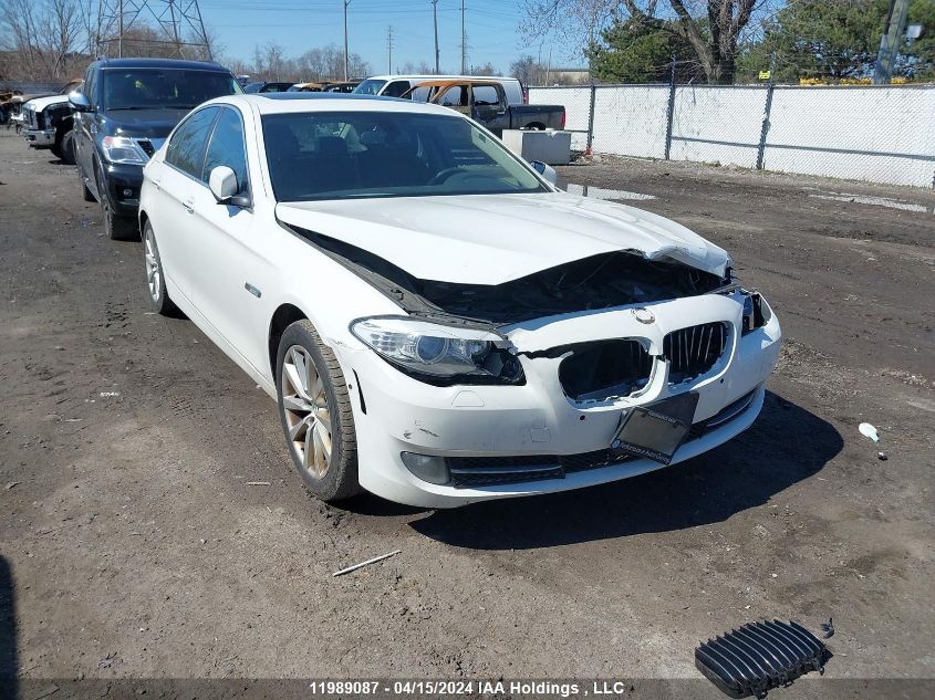 2013 BMW 5 Series 528I xDrive VIN: WBAXH5C55DDW14386 Lot: 11989087