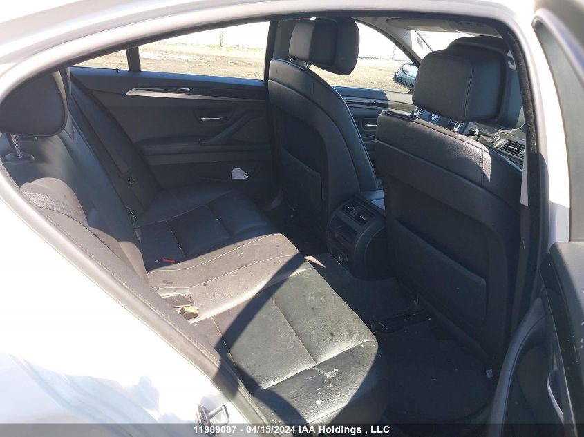 2013 BMW 5 Series 528I xDrive VIN: WBAXH5C55DDW14386 Lot: 11989087