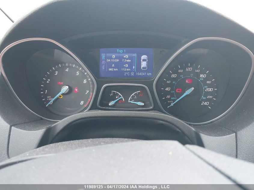 2013 Ford Focus Se VIN: 1FADP3K26DL256330 Lot: 11989125