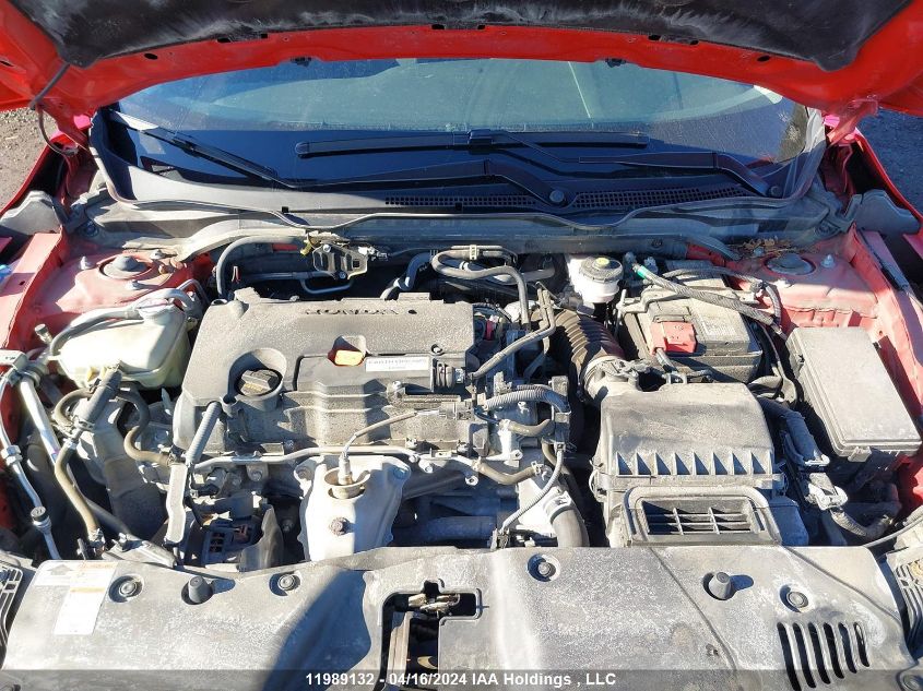 2019 Honda Civic Ex VIN: 2HGFC2F7XKH006910 Lot: 11989132