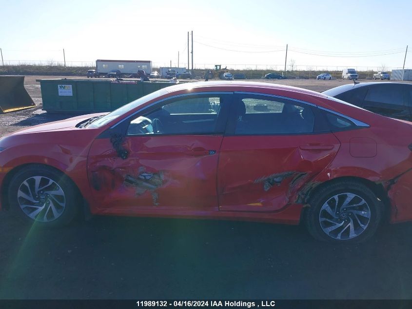 2019 Honda Civic Ex VIN: 2HGFC2F7XKH006910 Lot: 11989132