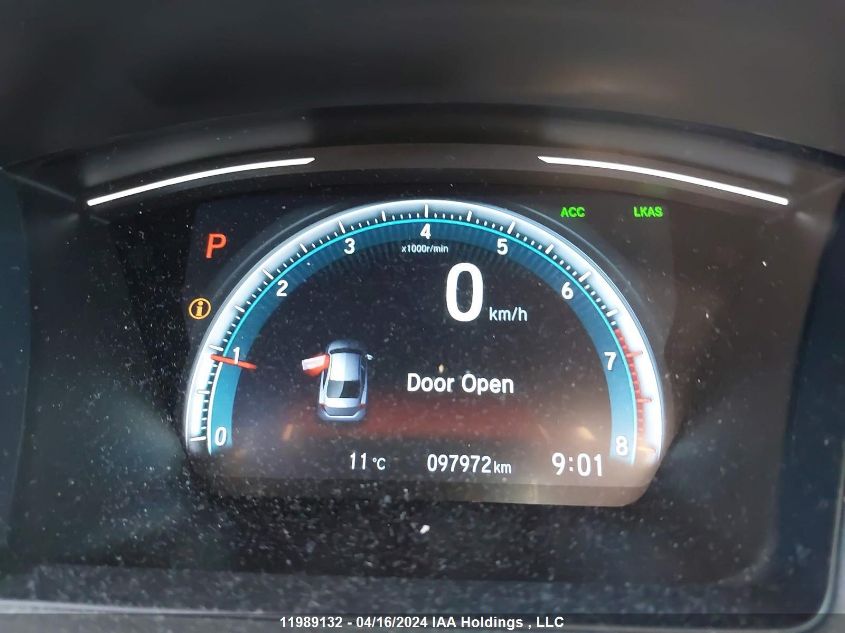 2019 Honda Civic Ex VIN: 2HGFC2F7XKH006910 Lot: 11989132