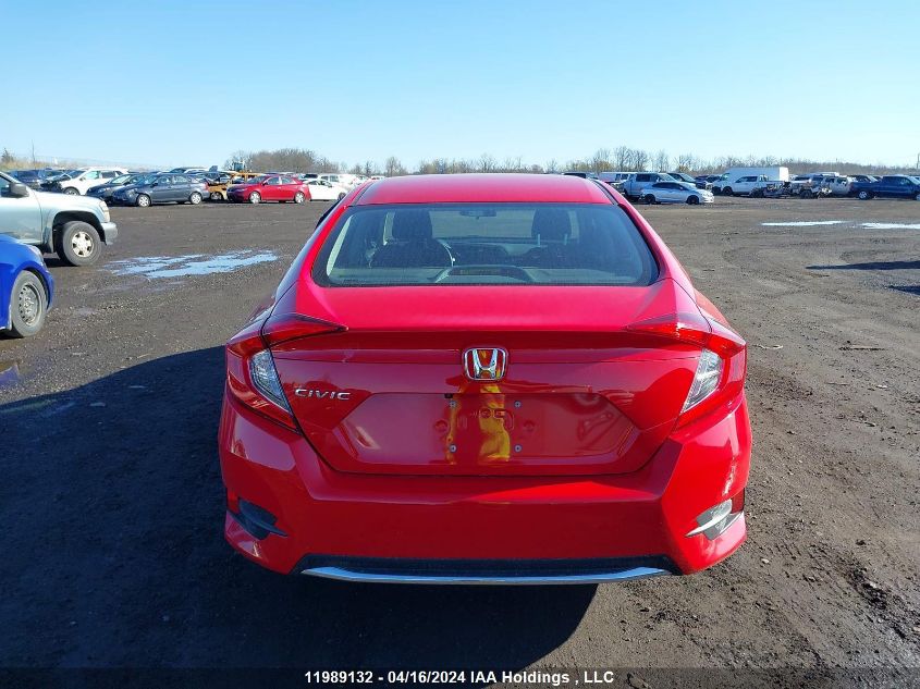 2019 Honda Civic Ex VIN: 2HGFC2F7XKH006910 Lot: 11989132