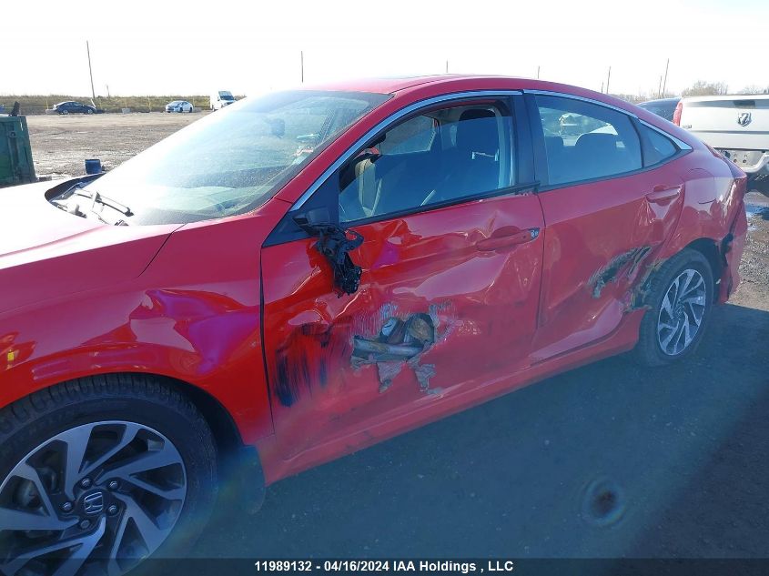 2019 Honda Civic Ex VIN: 2HGFC2F7XKH006910 Lot: 11989132