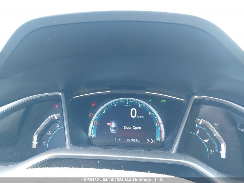 2019 Honda Civic Ex VIN: 2HGFC2F7XKH006910 Lot: 11989132