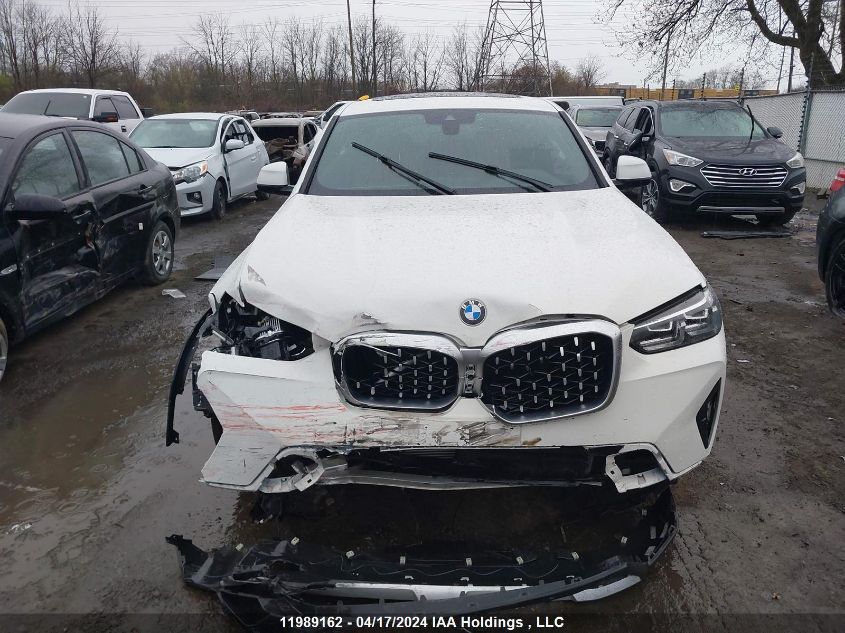 2023 BMW X4 xDrive30I VIN: 5UX33DT04P9R51538 Lot: 11989162