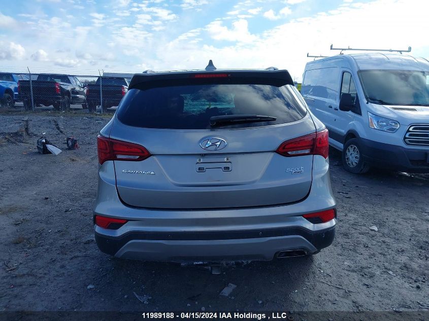 2017 Hyundai Santa Fe Sport 2.4 Se VIN: 5NMZUDLB5HH044829 Lot: 11989188