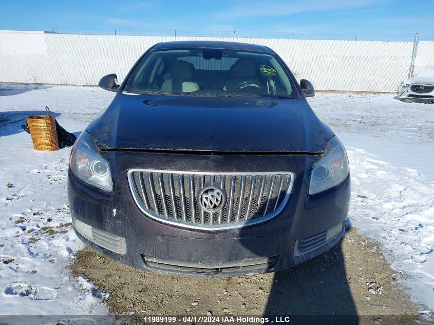 2011 Buick Regal Cxl VIN: W04G05GV1B1058199 Lot: 11989199