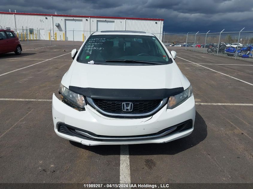 2014 Honda Civic Sedan VIN: 2HGFB2F55EH036211 Lot: 11989207