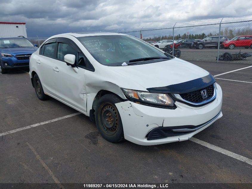 2014 Honda Civic Sedan VIN: 2HGFB2F55EH036211 Lot: 11989207