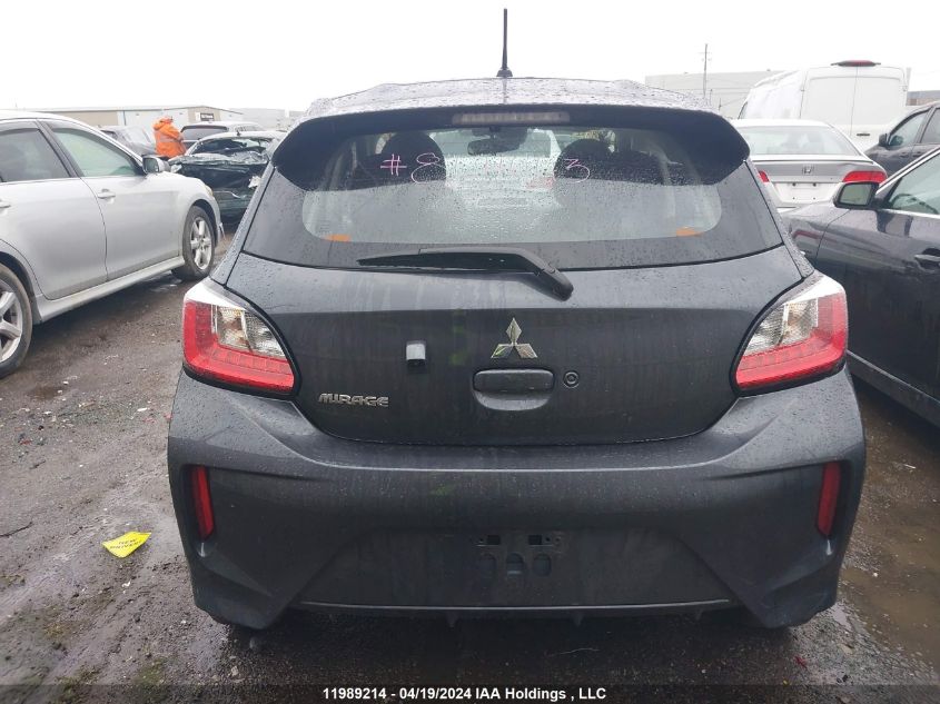 2024 Mitsubishi Mirage Se/Black Edition/Ralliart VIN: ML32AWHJ2RH001156 Lot: 11989214