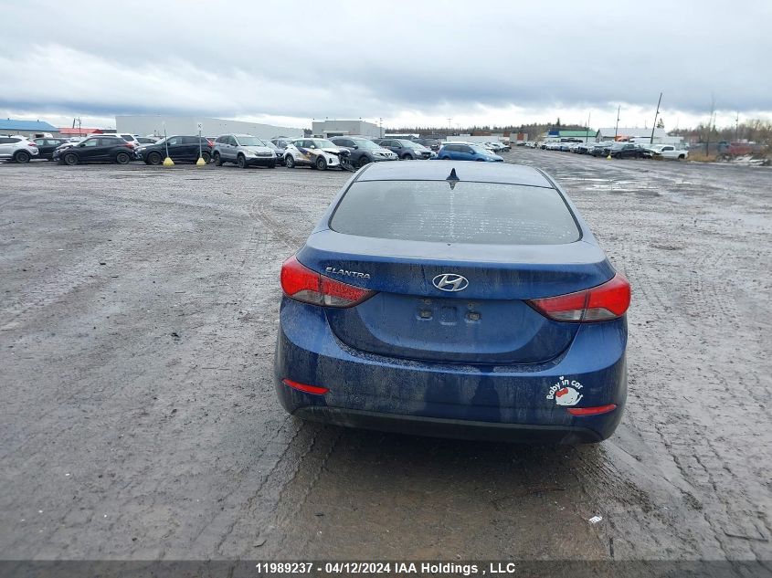 2015 Hyundai Elantra Gl VIN: 5NPDH4AEXFH565167 Lot: 45022283