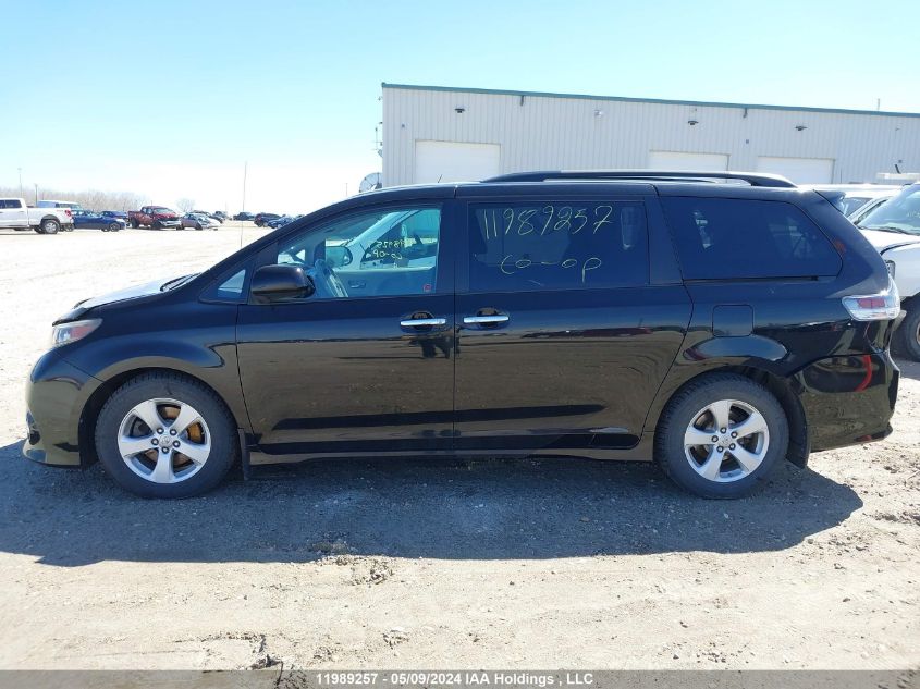 2013 Toyota Sienna Se 8 Passenger VIN: 5TDXK3DC1DS396957 Lot: 11989257