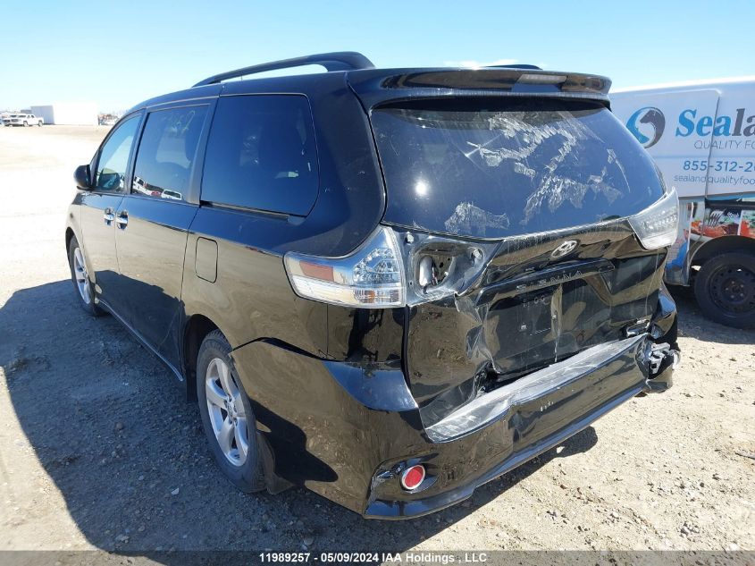 2013 Toyota Sienna Se 8 Passenger VIN: 5TDXK3DC1DS396957 Lot: 11989257