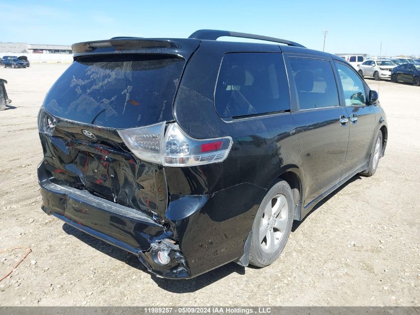 2013 Toyota Sienna Se 8 Passenger VIN: 5TDXK3DC1DS396957 Lot: 11989257