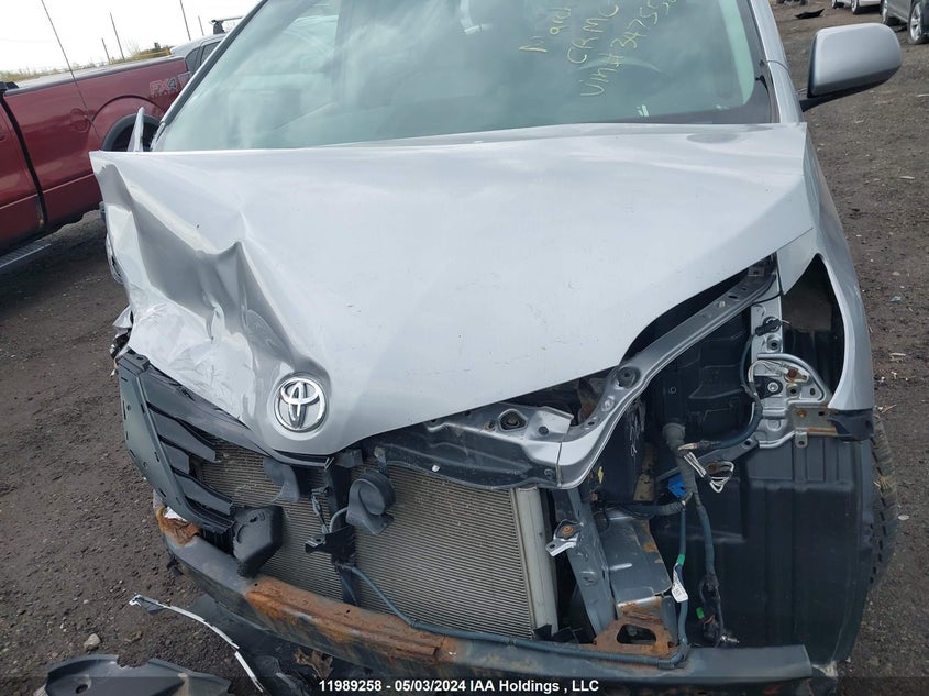 2013 Toyota Sienna V6 7 Passenger VIN: 5TDZK3DC5DS347558 Lot: 11989258