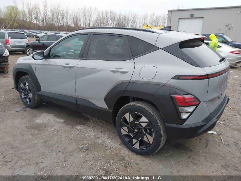 2024 Hyundai Kona Sel VIN: KM8HBCAB7RU113377 Lot: 11989280