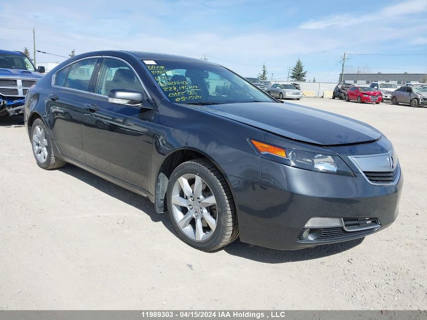 2012 Acura Tl VIN: 19UUA8F25CA801643 Lot: 39241574