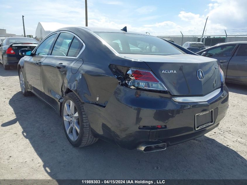 2012 Acura Tl VIN: 19UUA8F25CA801643 Lot: 39241574