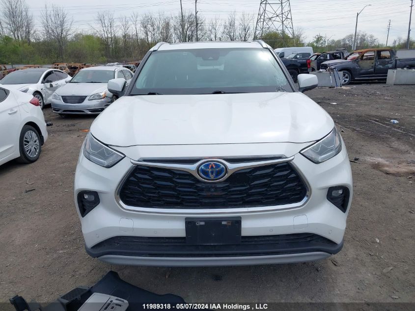 2021 Toyota Highlander VIN: 5TDEBRCH2MS031470 Lot: 11989318