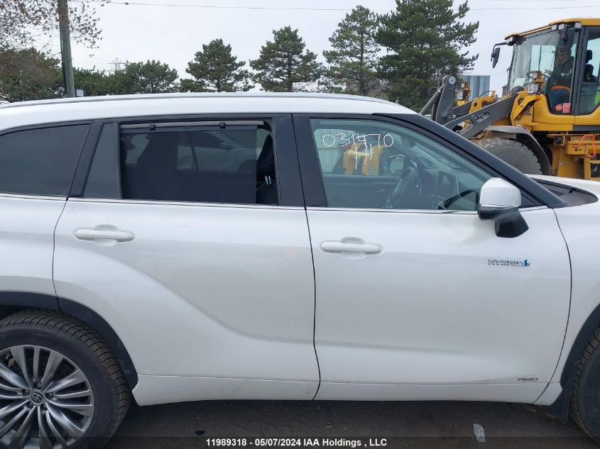 2021 Toyota Highlander VIN: 5TDEBRCH2MS031470 Lot: 11989318