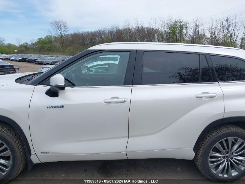 2021 Toyota Highlander VIN: 5TDEBRCH2MS031470 Lot: 11989318