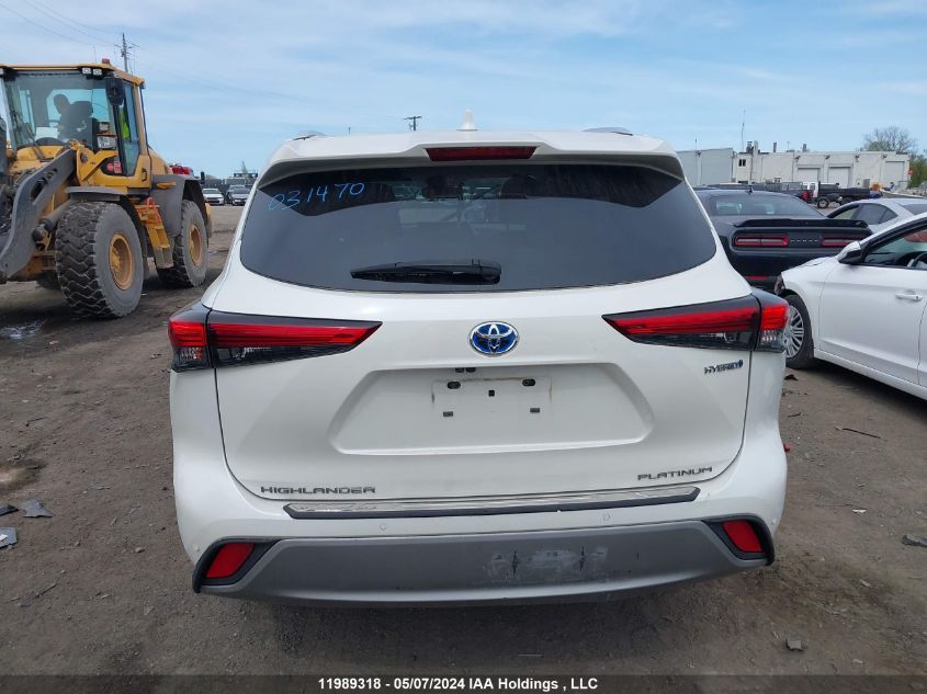 2021 Toyota Highlander VIN: 5TDEBRCH2MS031470 Lot: 11989318