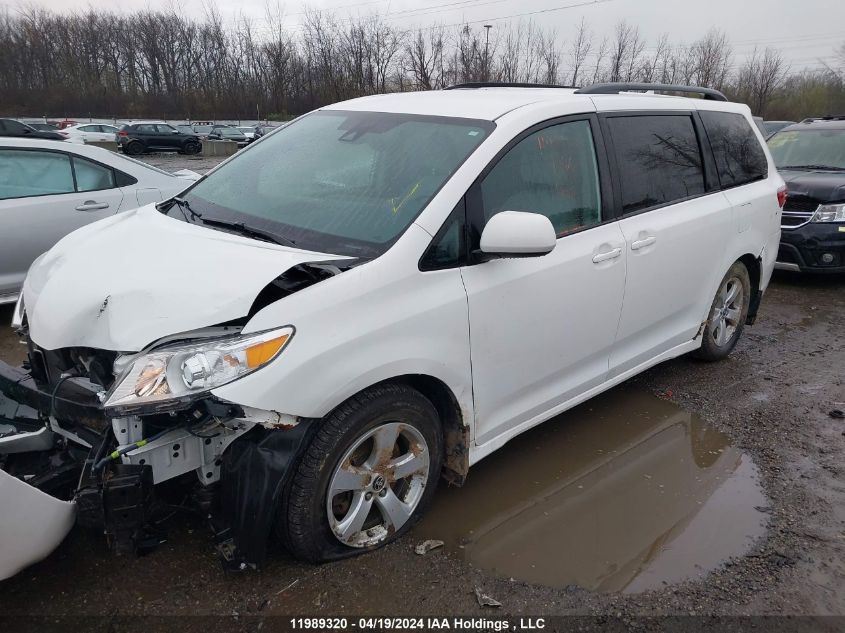 2020 Toyota Sienna Le 8-Passenger VIN: 5TDKZ3DC9LS070148 Lot: 11989320