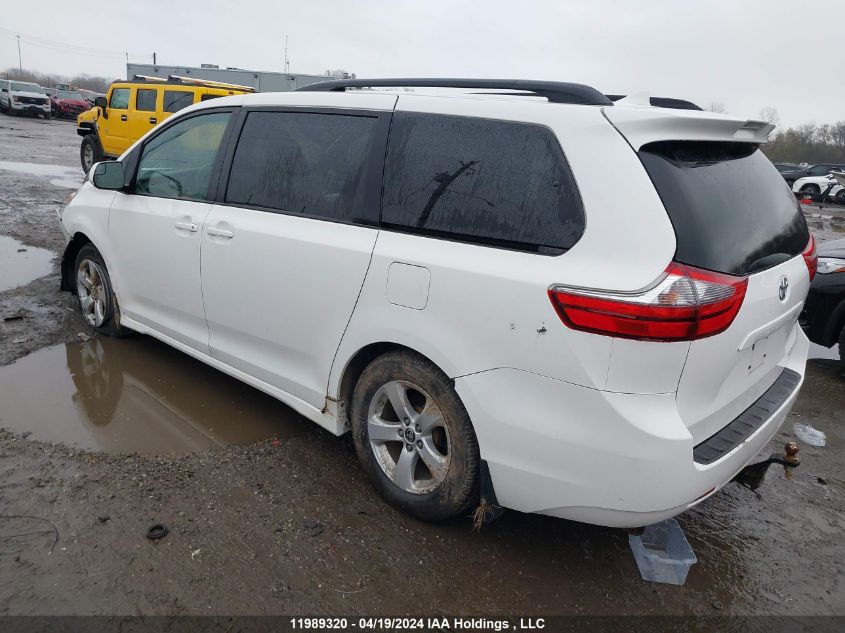 2020 Toyota Sienna Le 8-Passenger VIN: 5TDKZ3DC9LS070148 Lot: 11989320