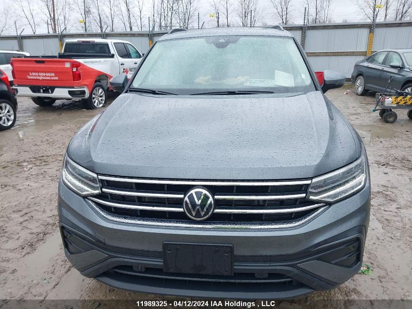 2024 Volkswagen Tiguan VIN: 3VVMB7AX7RM034609 Lot: 11989325