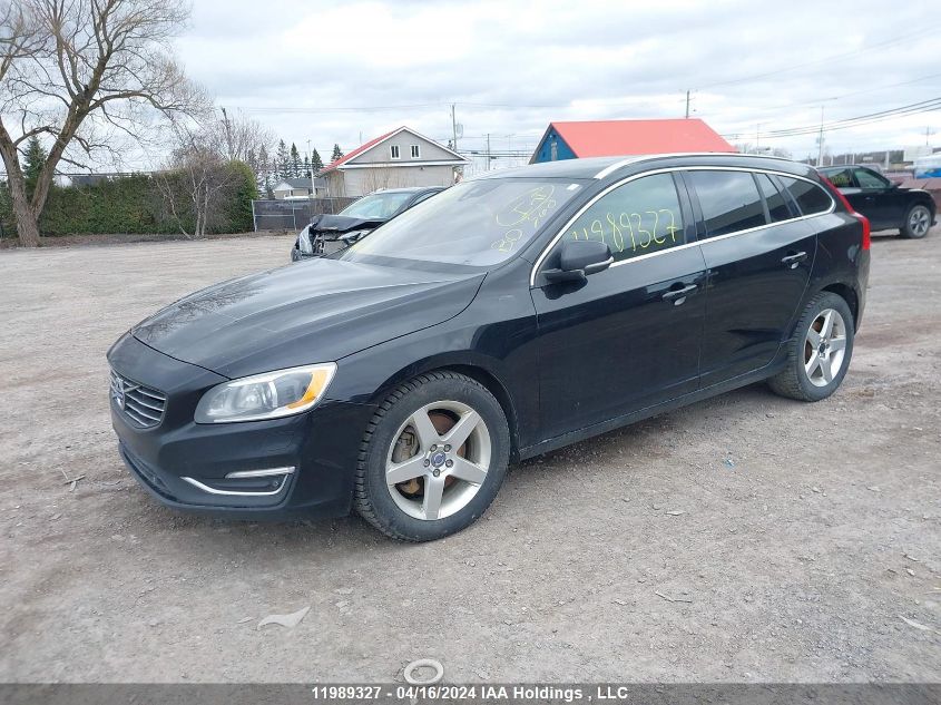 2016 Volvo V60 VIN: YV1902SK9G1295034 Lot: 11989327