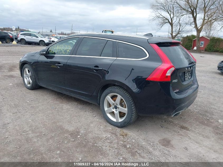 2016 Volvo V60 VIN: YV1902SK9G1295034 Lot: 11989327