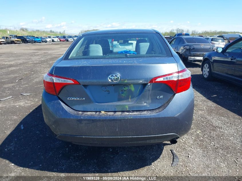 2014 Toyota Corolla L/Le/Le Pls/Prm/S/S Pls VIN: 2T1BURHE7EC160164 Lot: 11989328