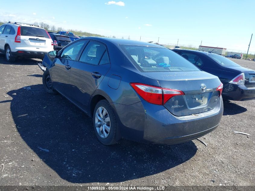 2014 Toyota Corolla L/Le/Le Pls/Prm/S/S Pls VIN: 2T1BURHE7EC160164 Lot: 11989328