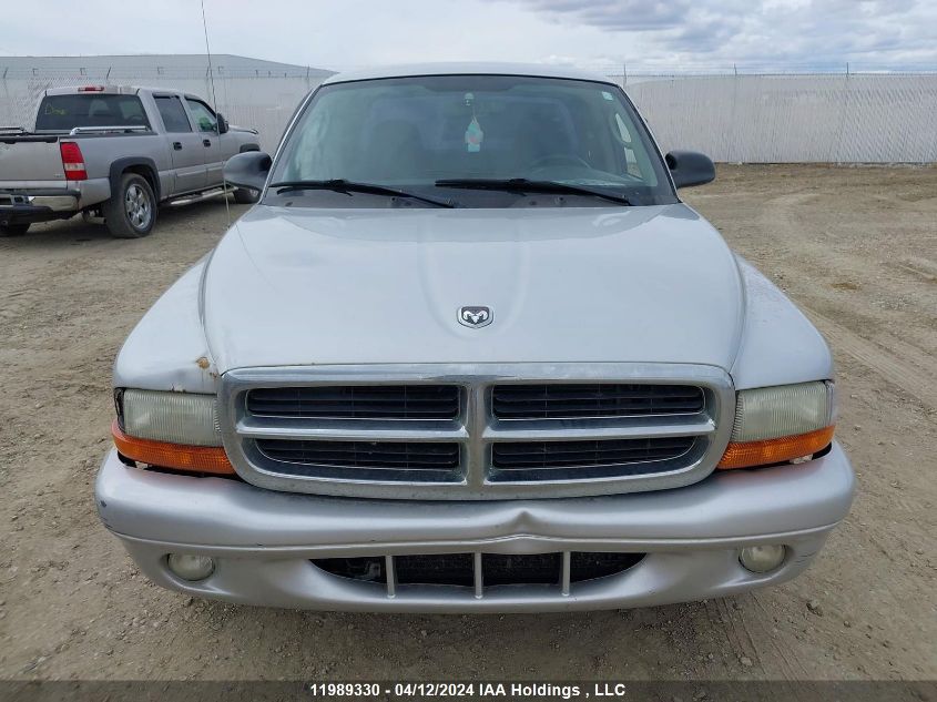 2002 Dodge Dakota VIN: 1B7GL32X32S697639 Lot: 11989330